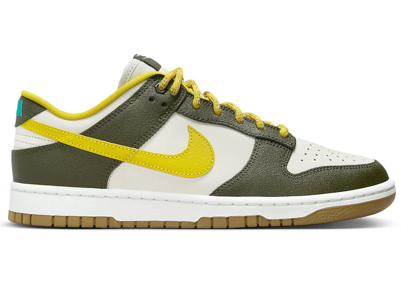Nike Dunk Low Retro PremiumCargo Khaki Vivid Sulfur | StockX