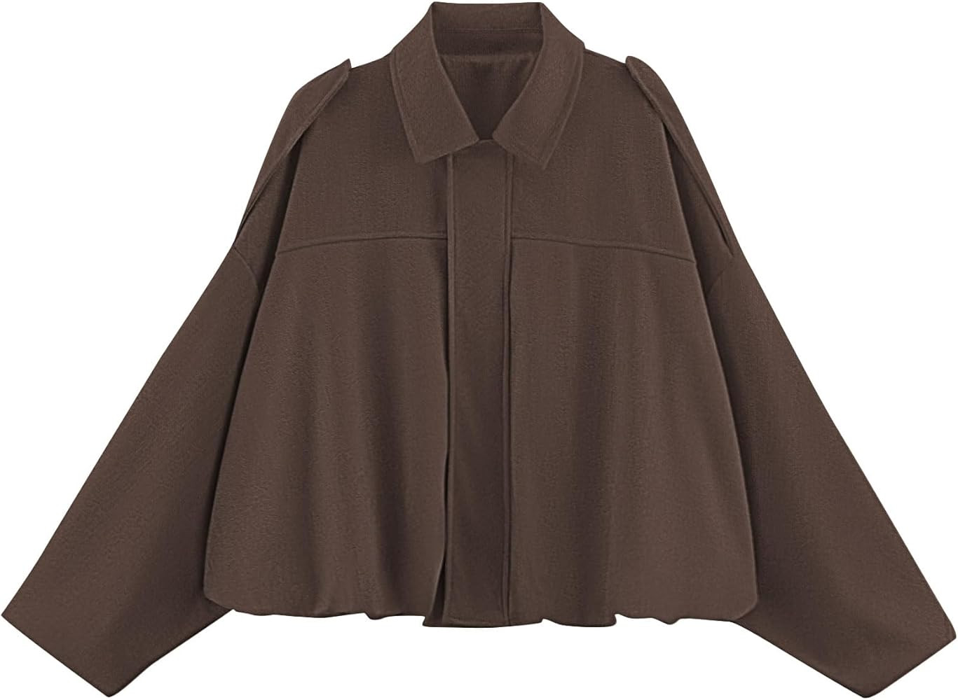 Womens Faux Suede Jackets Fall Fashion Outfits Coat Winter Clothes Open Front Cropped Jacket | Amazon (US)