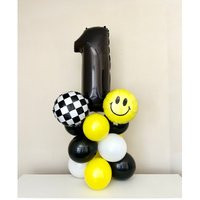 One Happy Dude Diy Balloon Tower Kit~One Cool Dude~One Birthday~Smiley Balloon~One Groovy Dude~First Birthday Party Decor | Etsy (US)