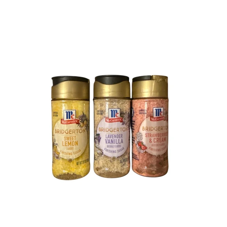 3 Limited Edition Bridgerton Lady Whistledown McCormick Finishing Sugars | Walmart (US)