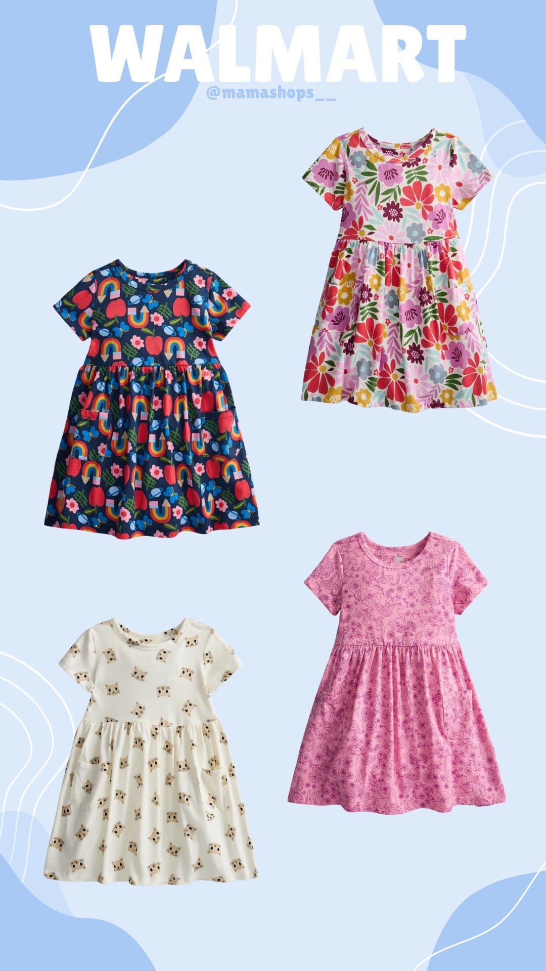 Wonder nation toddler girl dresses, different pattern options available !💕👧🏻

Linking them all here 🔗🛍️

#LTKmomlife #LTKSeasonal