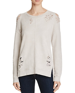 Joe's Jeans Bibiana Distressed Sweatshirt | Bloomingdale's (US)