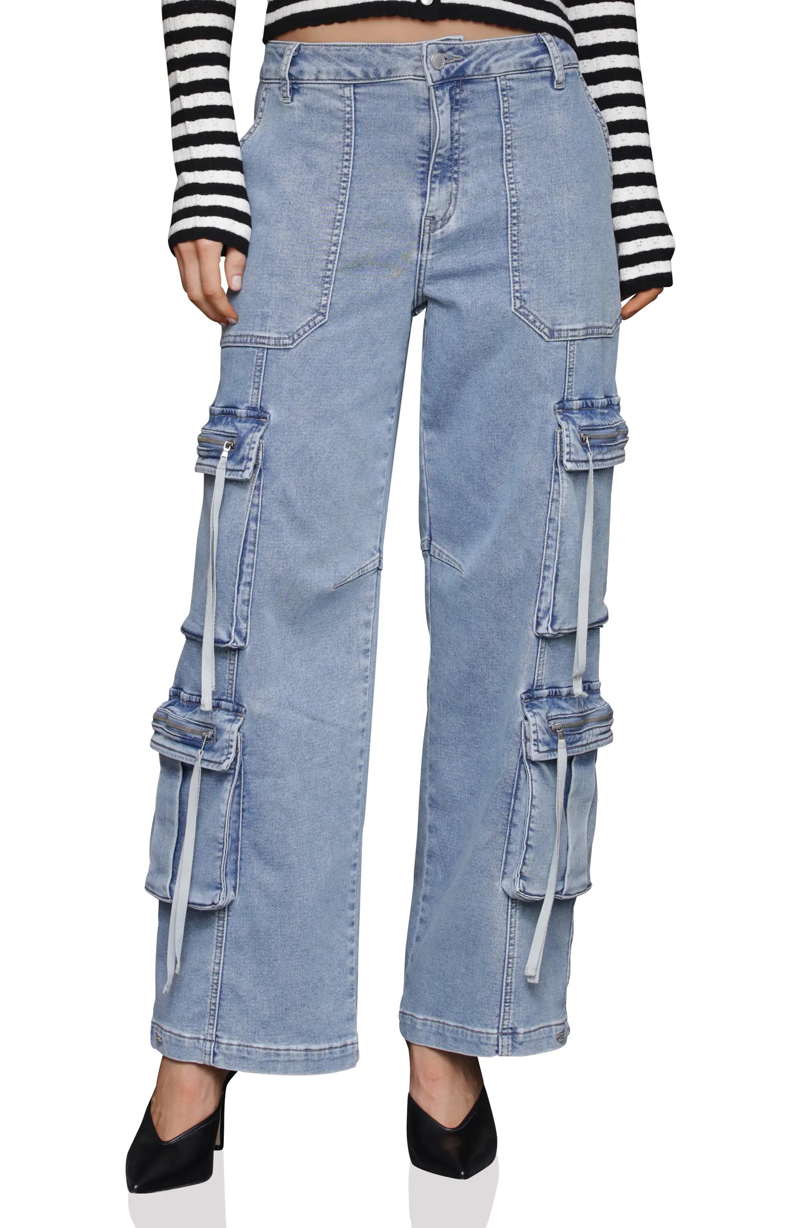 Avec Les Filles Baggy Cargo Jeans | Nordstrom | Nordstrom
