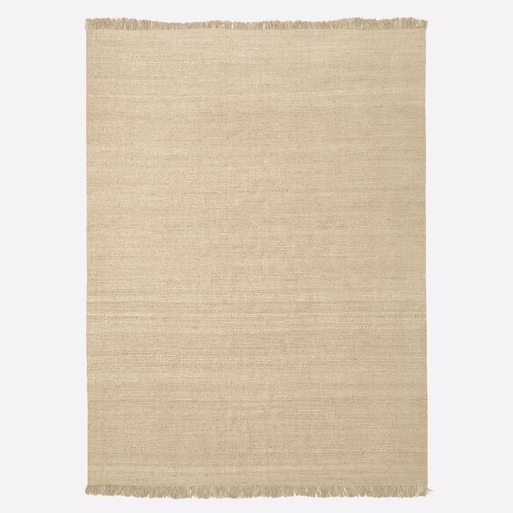 Hand Spun Jute Rug, 9x12, Natural | West Elm (US)