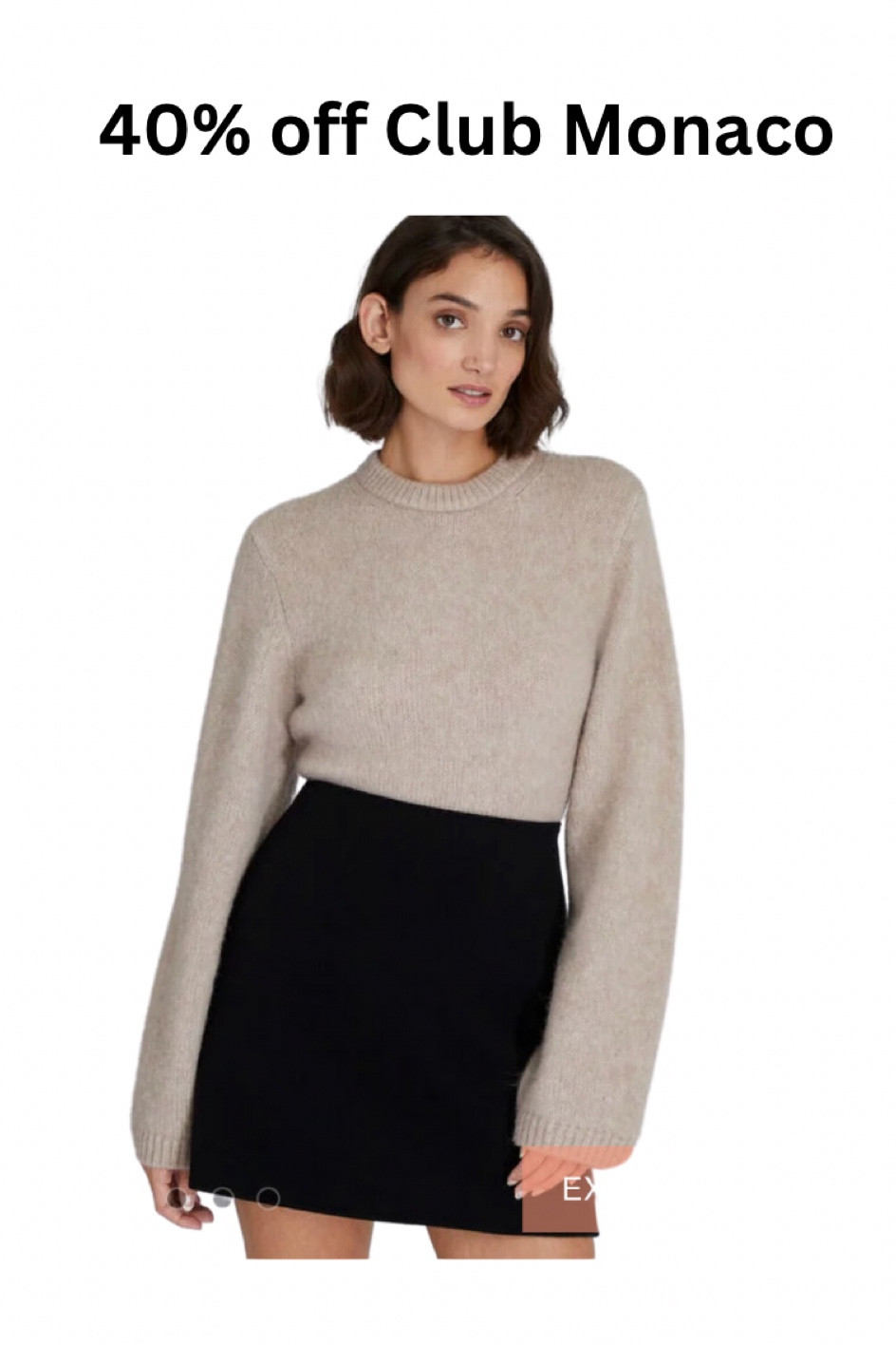 Club Monaco 40% off 

#LTKGiftGuide #LTKCyberWeek