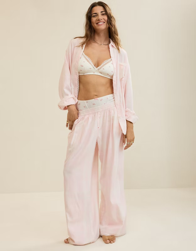 Aerie Street Flannel Trouser PJ | Aerie