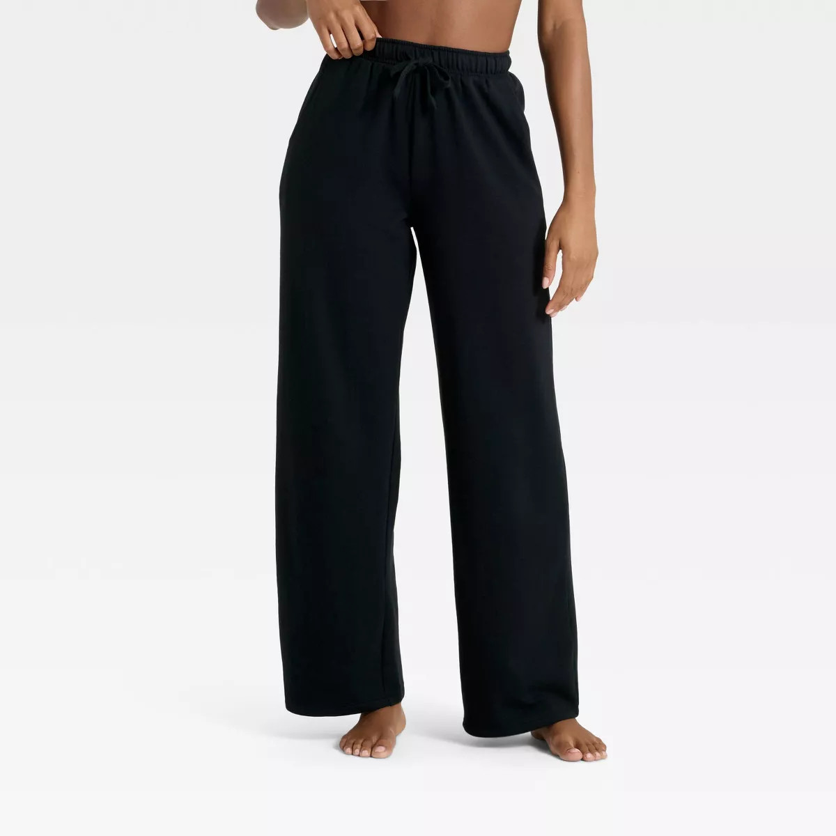 Women's Fleece Wide Leg Sweatpants - Auden™ | Target