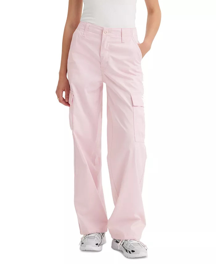 Levi's Women's '94 Baggy Cotton High Rise Cargo Pants - Macy's | Macy's