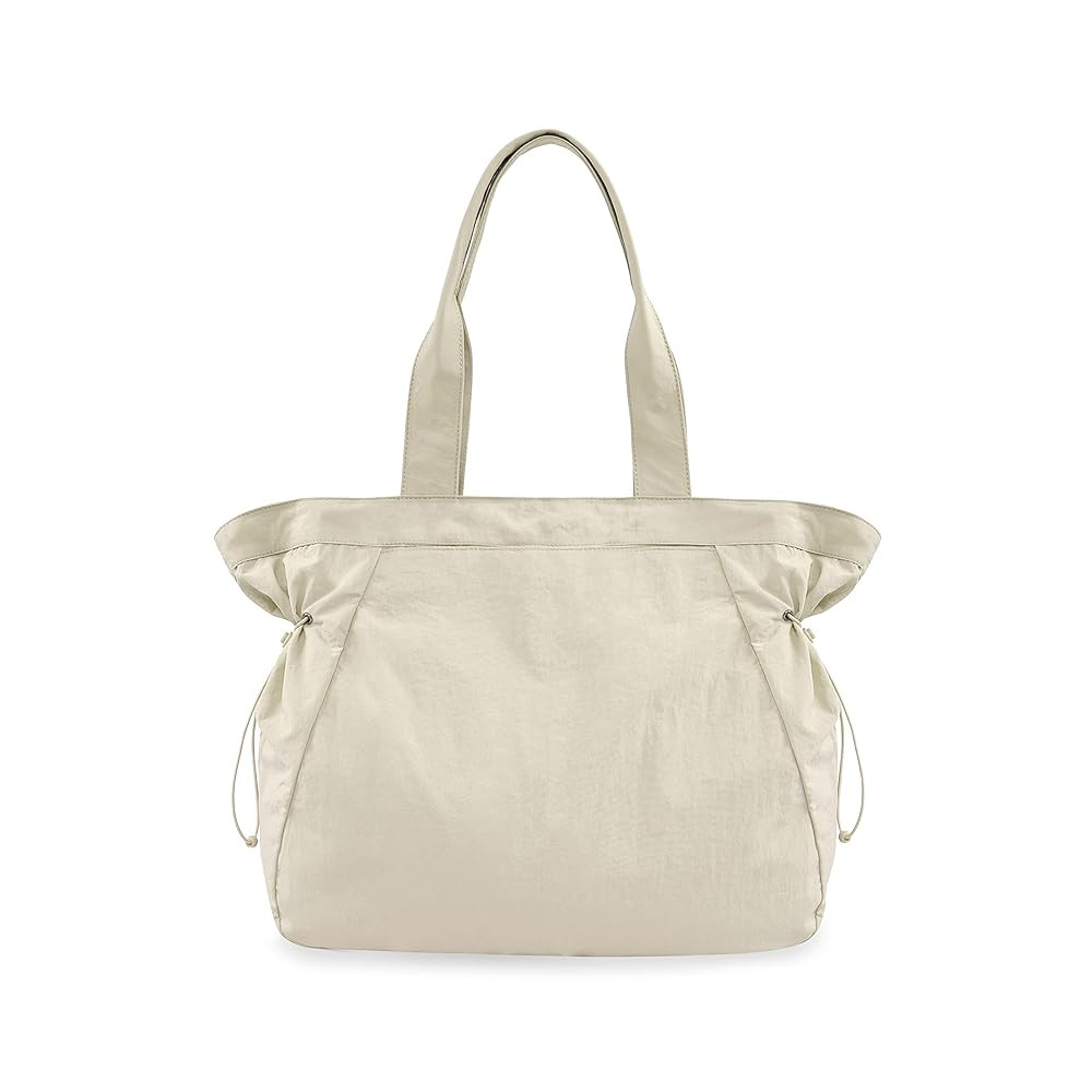 ODODOS 18L Side-Cinch Shopper Bags Lightweight Shoulder Bag Tote Handbag for Shopping Workout Bea... | Amazon (US)