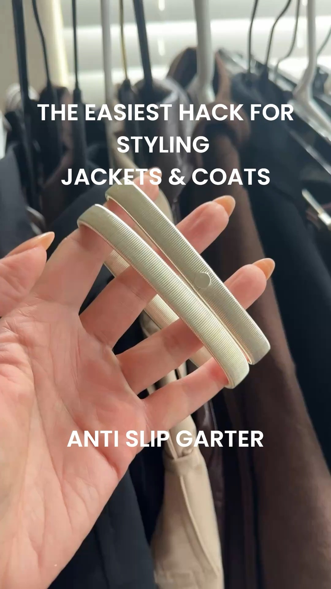 Blazer and trench coat styling hack for a more polished, tailored look 🤍
These sleeve bands are the easiest way to cinch your sleeves on blazers, trench coats, and jackets — instantly making your workwear outfits look more elevated and put together.
Perfect for office outfits, layering pieces, and everyday workwear when you want that clean, structured finish without the bulk.
Affordable, simple, and a staple styling trick I keep using.
Shop the sleeve bands linked here


#WorkwearStyle
#BlazerOutfit
#TrenchCoatStyle
#OfficeOutfits
#StyleTipsForWomen

#LTKgrwm #LTKstorytime #LTKWorkwear
