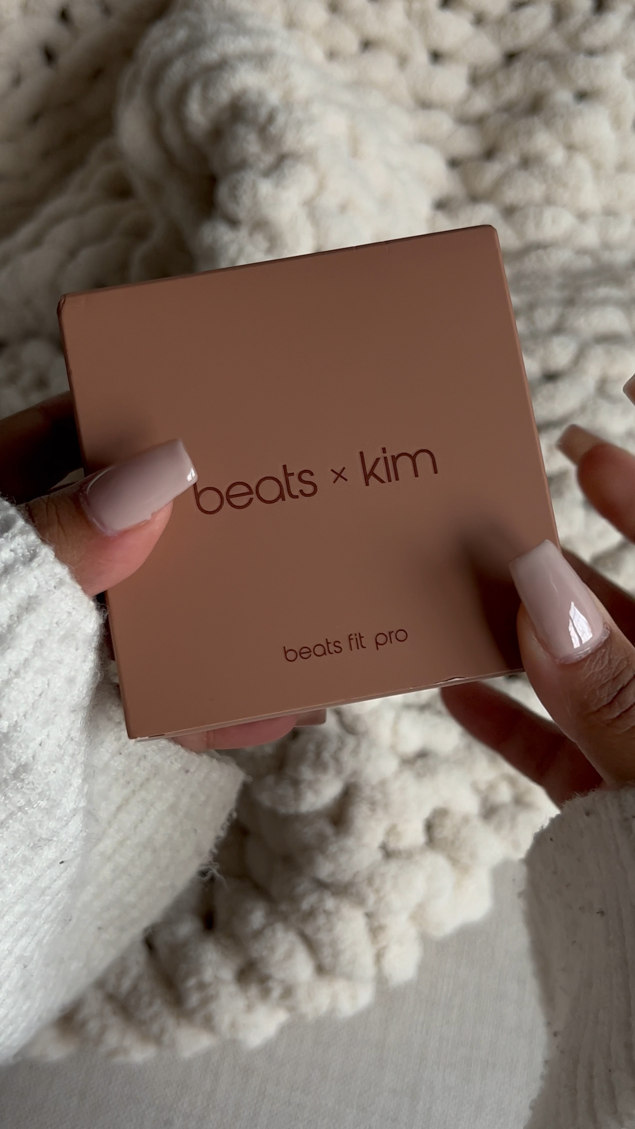 My AirPods stopped working but luckily I was gifted these #beatsxkim #beats #neutralaesthetic #cozy 

#LTKhome #LTKFind