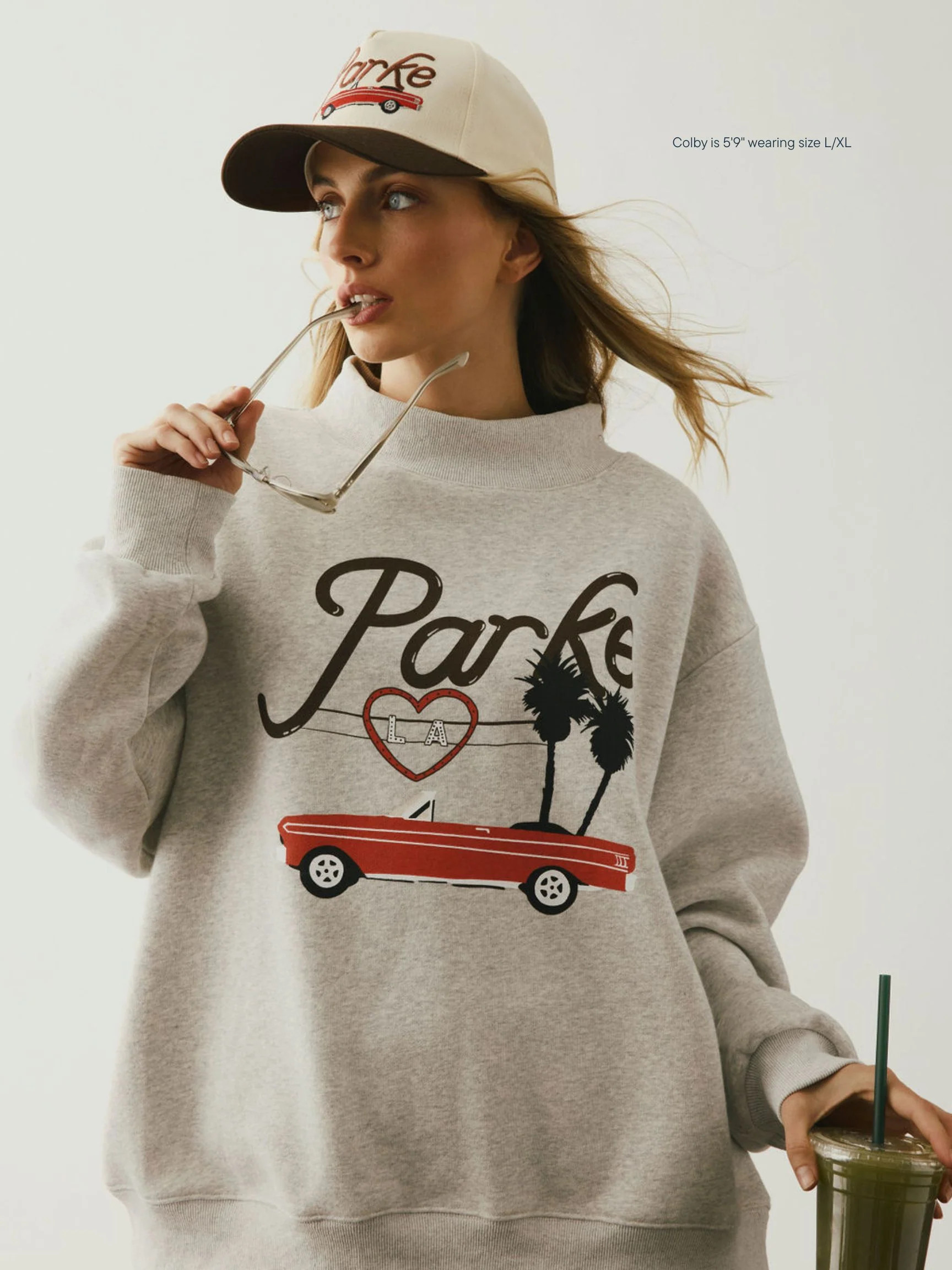 Los Angeles Graphic Mockneck | Parke