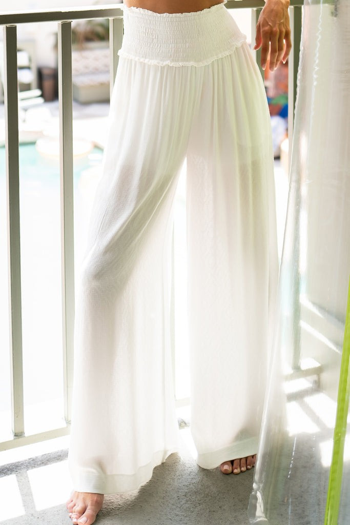 It's Your Move White Pants | Red Dress 