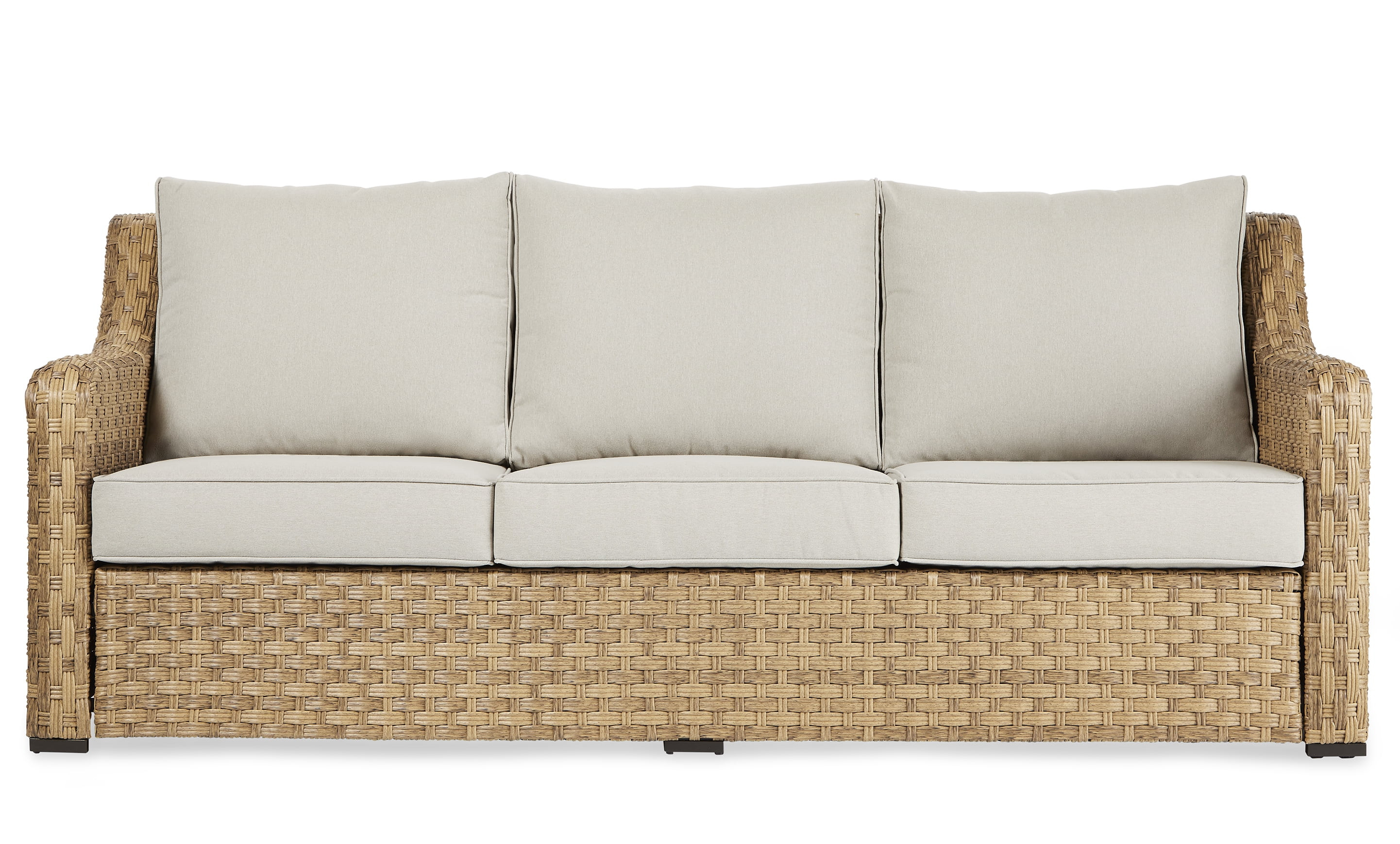 Better Homes & Gardens River Oaks 3-Piece Sofa & Nesting Table Set with Patio Cover - Walmart.com | Walmart (US)