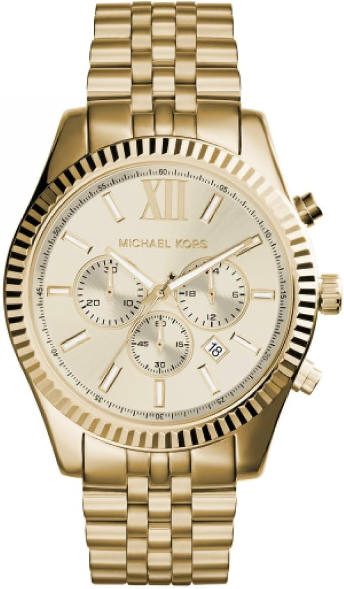 Michael Kors Lexington Men's Watch, Stainless Steel Bracelet Watch for Men | Amazon (US)