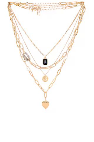 Amber Sceats Layered Pendant Necklace in Gold from Revolve.com | Revolve Clothing (Global)