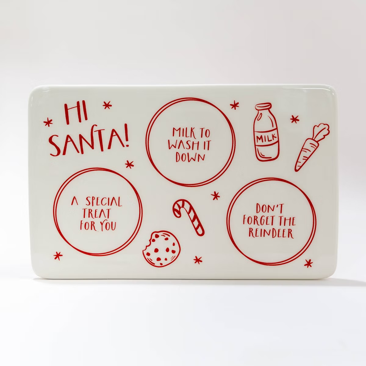 Santa Treat Ceramic Plate - Bullseye's Playground™ | Target