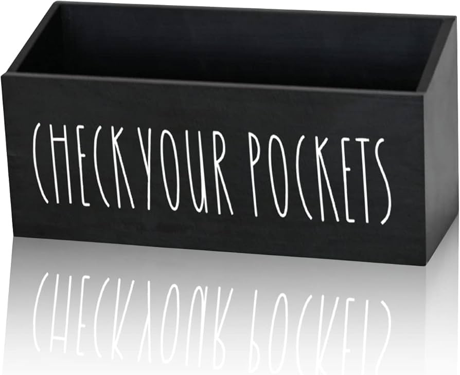 Pocket Treasures Holder, Laundry Room Organization, Magnetic Laundry Money Coin Caddy, Farmhouse ... | Amazon (US)