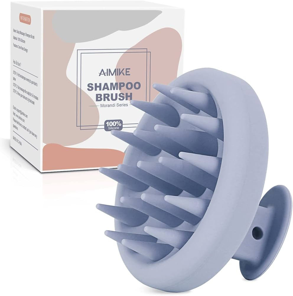 AIMIKE Scalp Massager Shampoo Brush, Soft Silicone Hair Scrubber for Washing Hair, Dandruff Remov... | Amazon (CA)