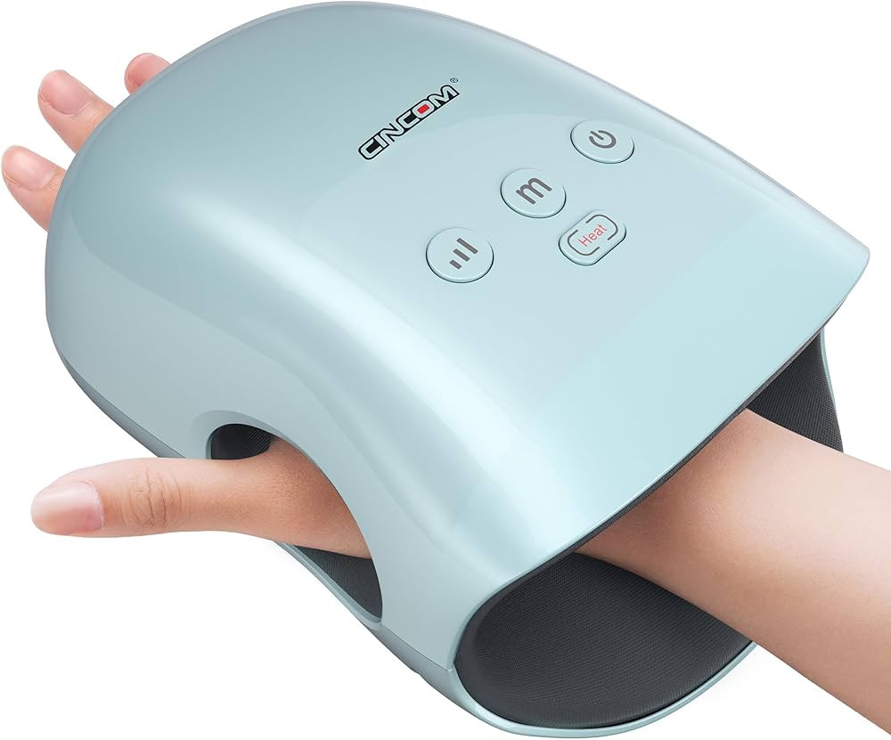 CINCOM Hand Massager - Cordless Hand Massager with Heat and Compression for Arthritis and Carpal ... | Amazon (US)
