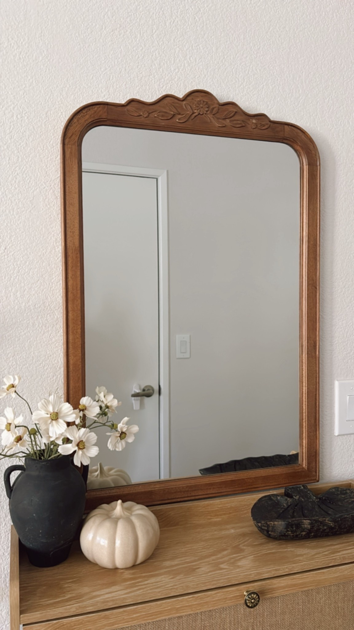 wood mirror 🤎

#LTKU #LTKHome #LTKFamily