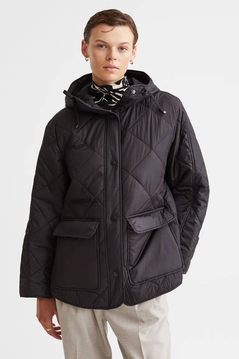 Oversized Quilted Jacket | H&M (US)