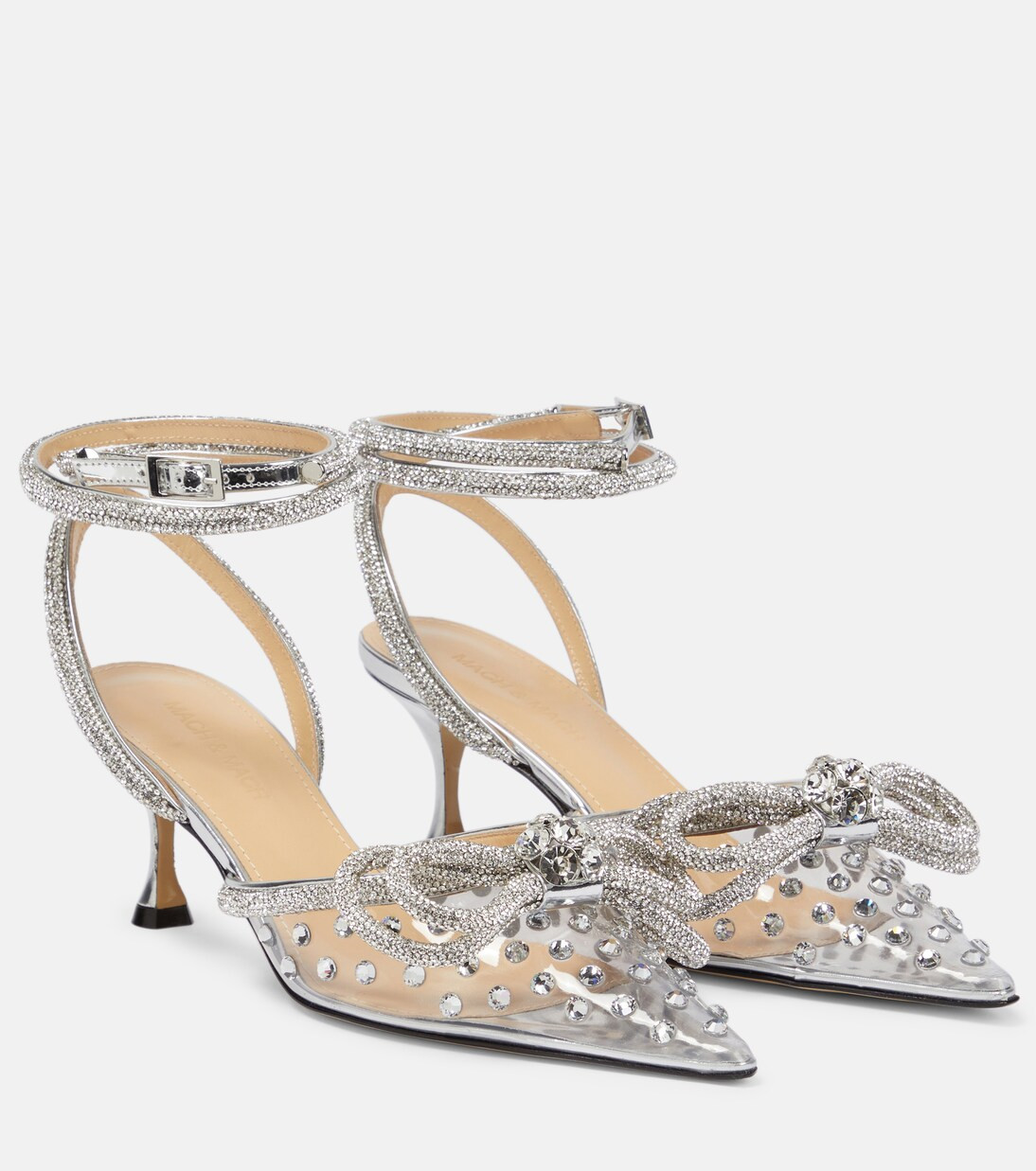 Double Bow embellished PVC pumps | Mytheresa (US/CA)