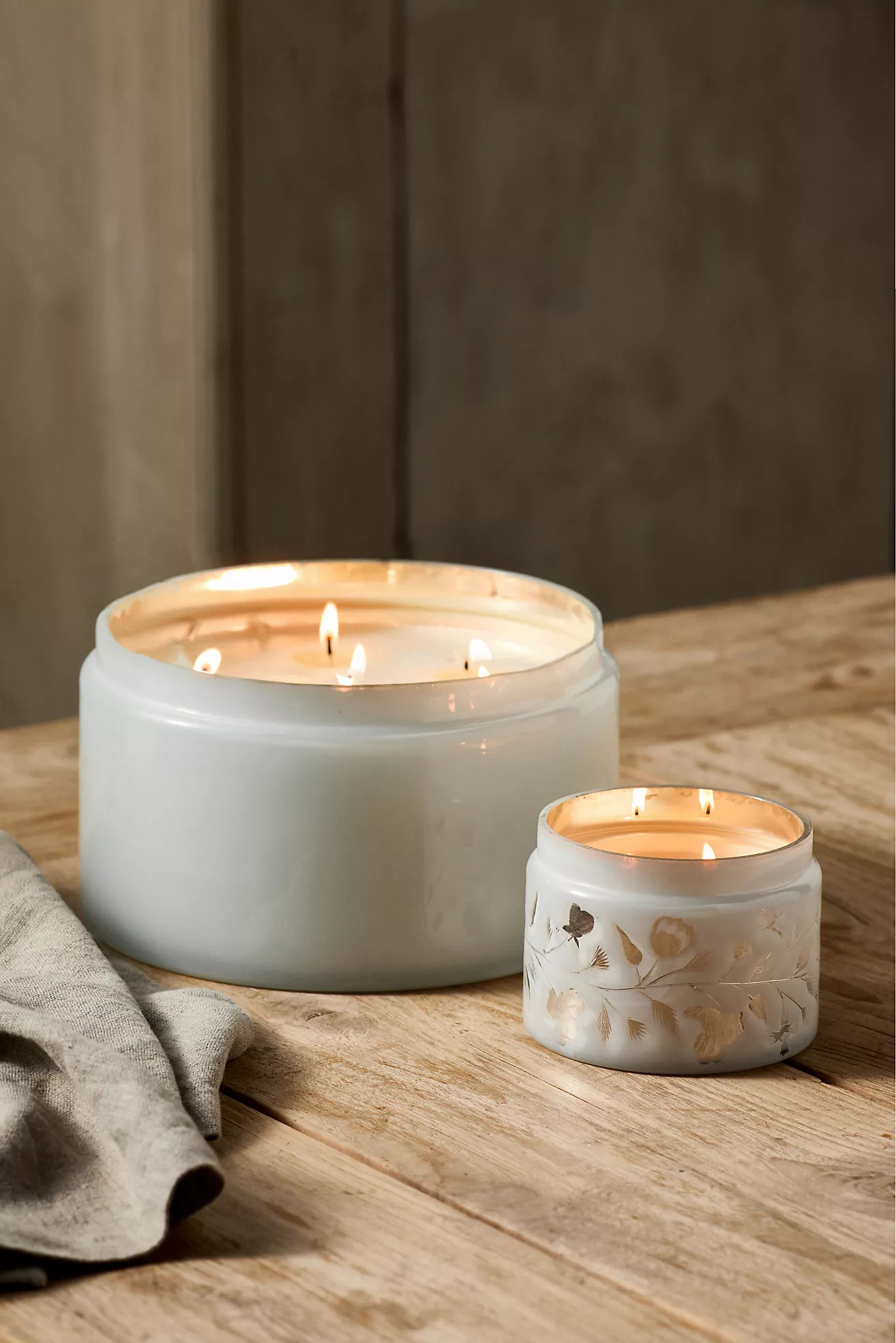 Illume Metallic Floral Candle | Anthropologie (US)