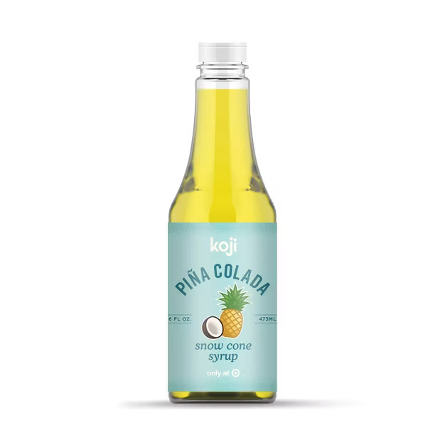 Koji Pina Colada Snowcone Syrup - 16 fl oz | Target