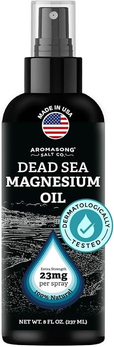 Aromasong Magnesium Spray - Extra Strength (23mg in Each Spritz) 8 Oz, Natural and Pure Magnesium... | Amazon (US)