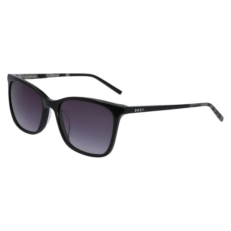 DKNY Women's Rx'able Fashion Sunglasses, DK500SG, Black, 54-18-135, with Case | Walmart (US)