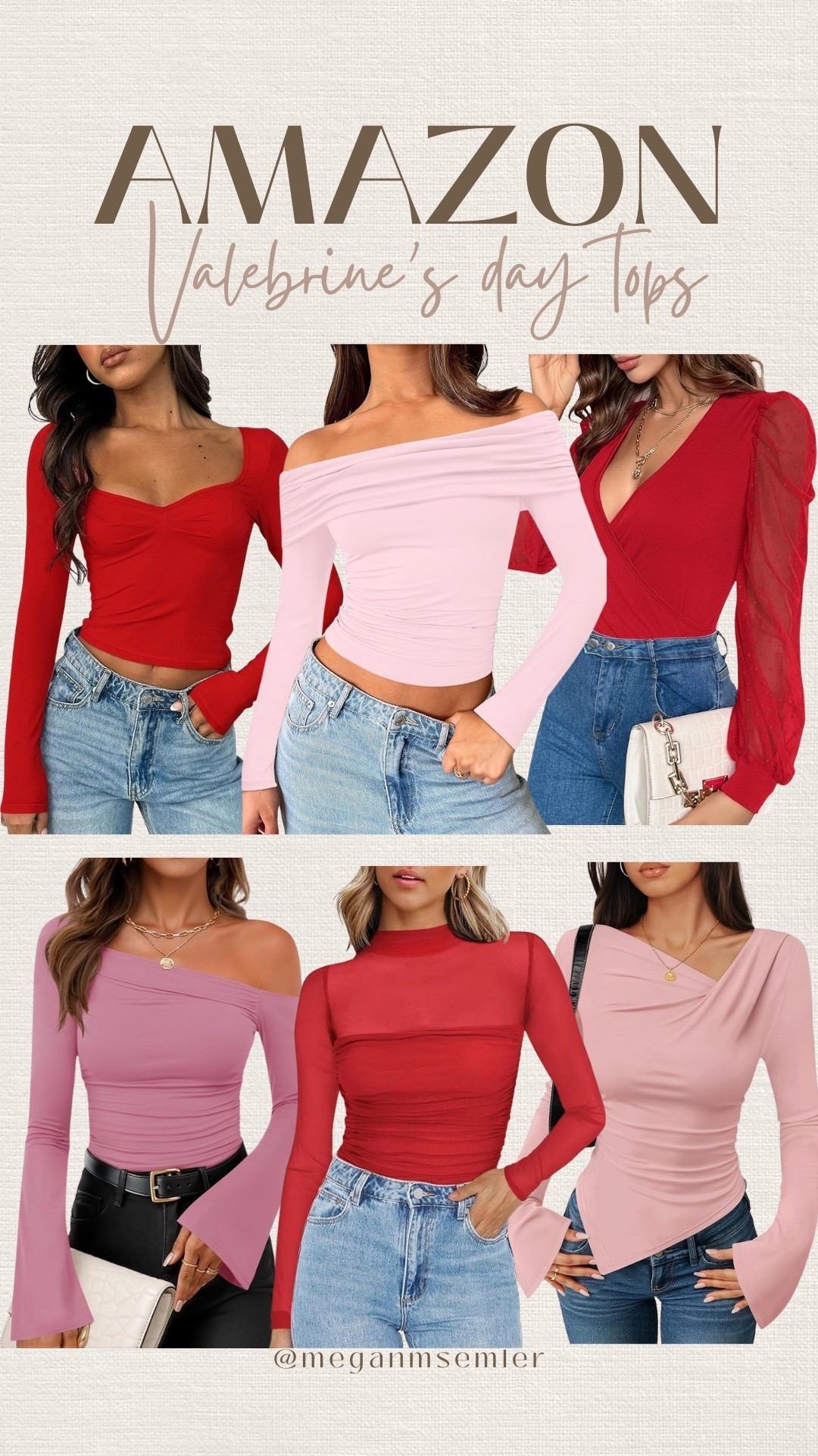 Amazon Valentine’s Day tops 

#LTKSeasonal #LTKValentine #LTKootd