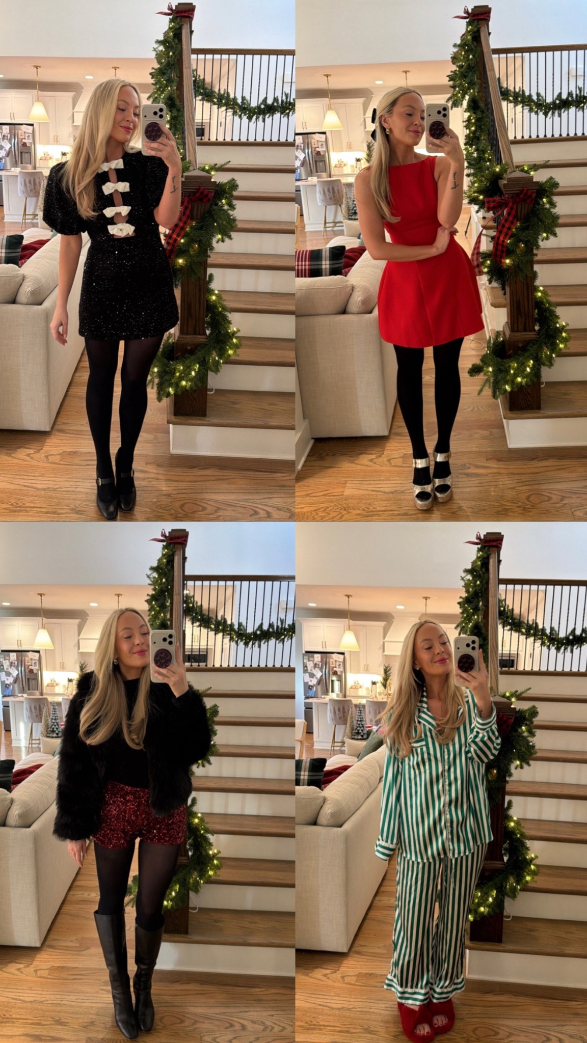 Holiday outfits for all of your December events 🎄 

#LTKootd #LTKHoliday #LTKSeasonal