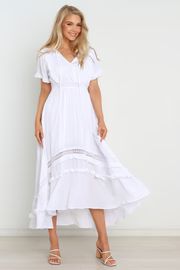 Chelsea Dress - White | Petal & Pup (AU)