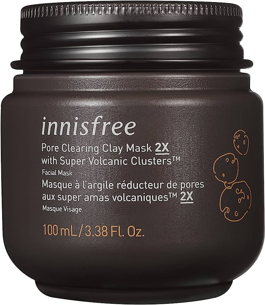 innisfree Pore Clearing Clay Masks: Volcanic Clusters, Removes Excess Oil, Non-Stripping | Amazon (US)