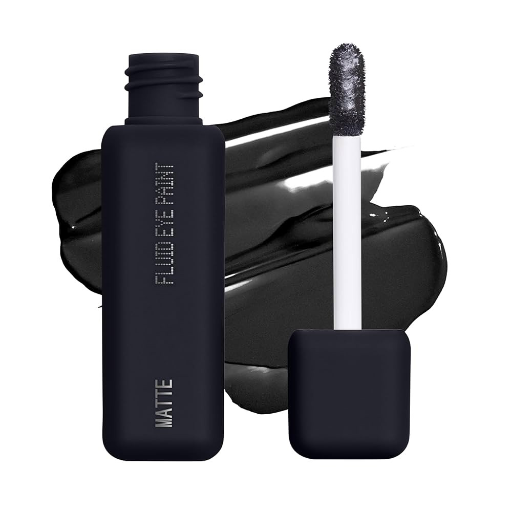about-face Matte Fluid Eye Paint Art of Darkness – High-Pigment Liquid Eyeshadow, Long-Lasting,... | Amazon (US)