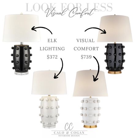 Look For Less - visual comfort Kelly Wearstler Linden Table Lamp

#tablelamp #lighting #lookforless white lamp black lamp bubble lamp

#LTKhome #LTKstyletip #LTKsalealert