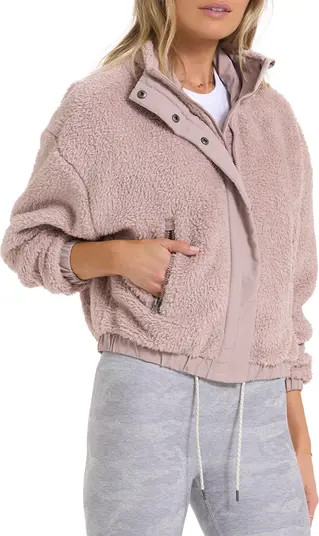 Cozy High Pile Fleece Jacket | Nordstrom