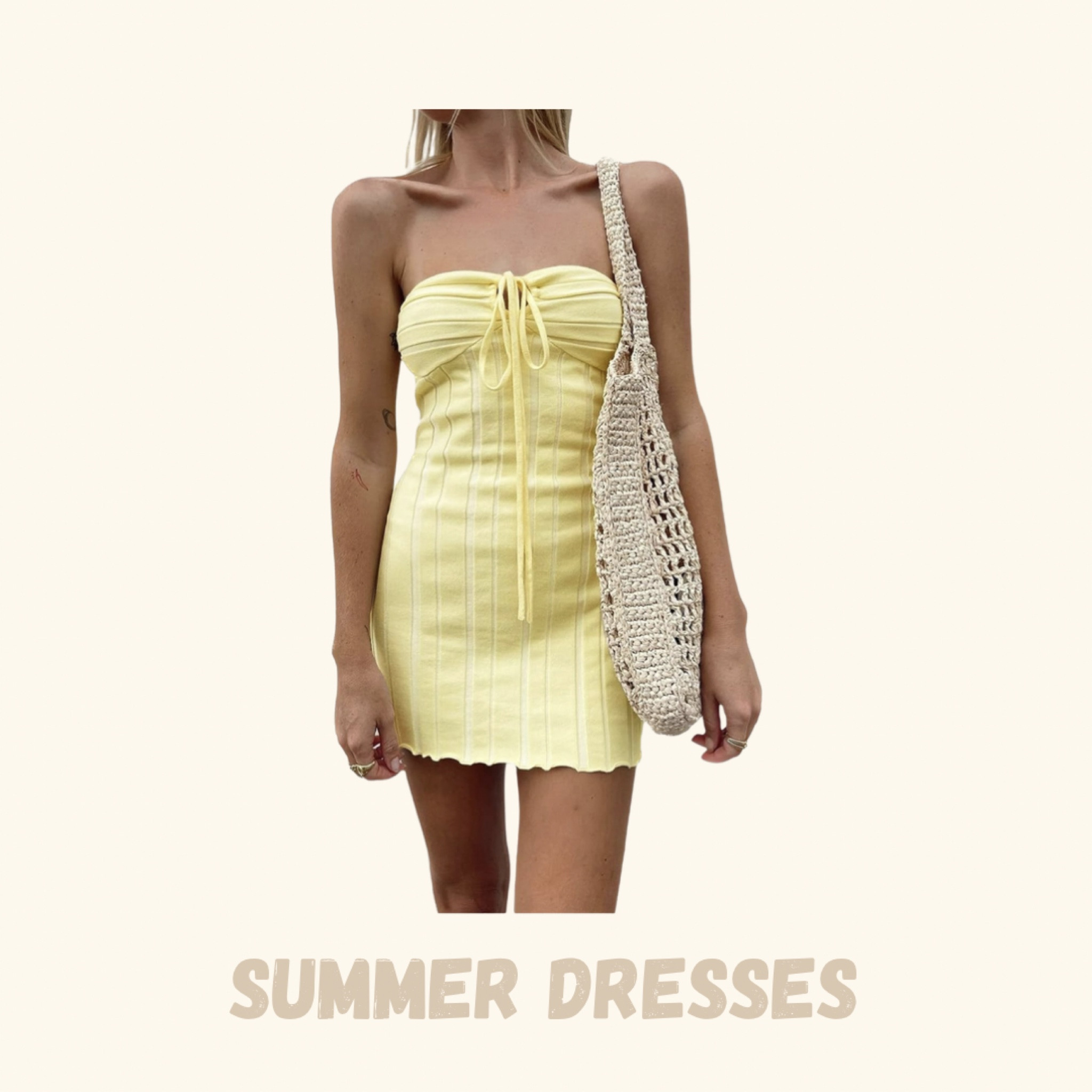 open lace back dress Dasha Mini Dress Lemon