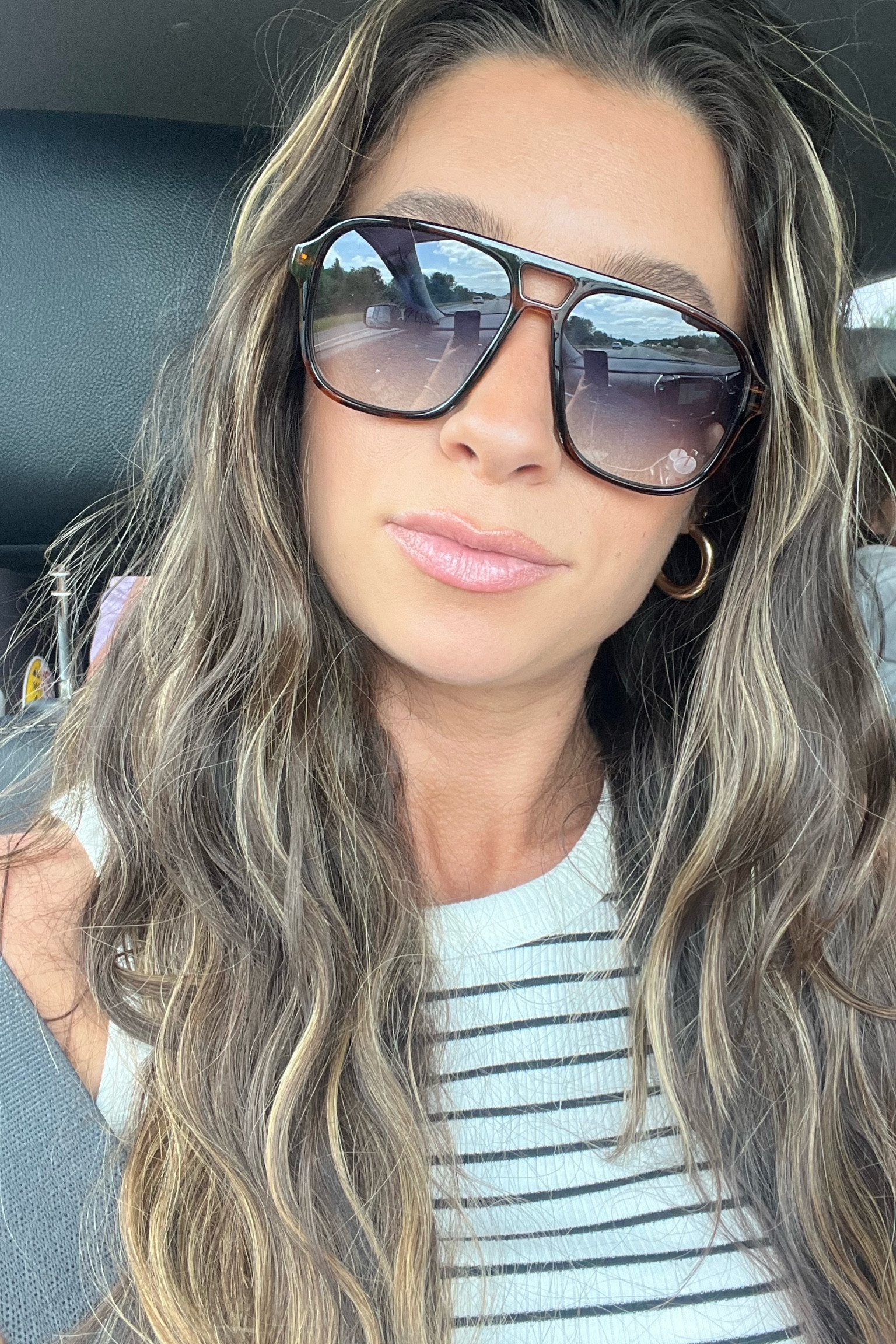 Beach waver beach hair sunglassess