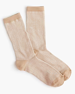 Herringbone trouser socks | J.Crew Factory