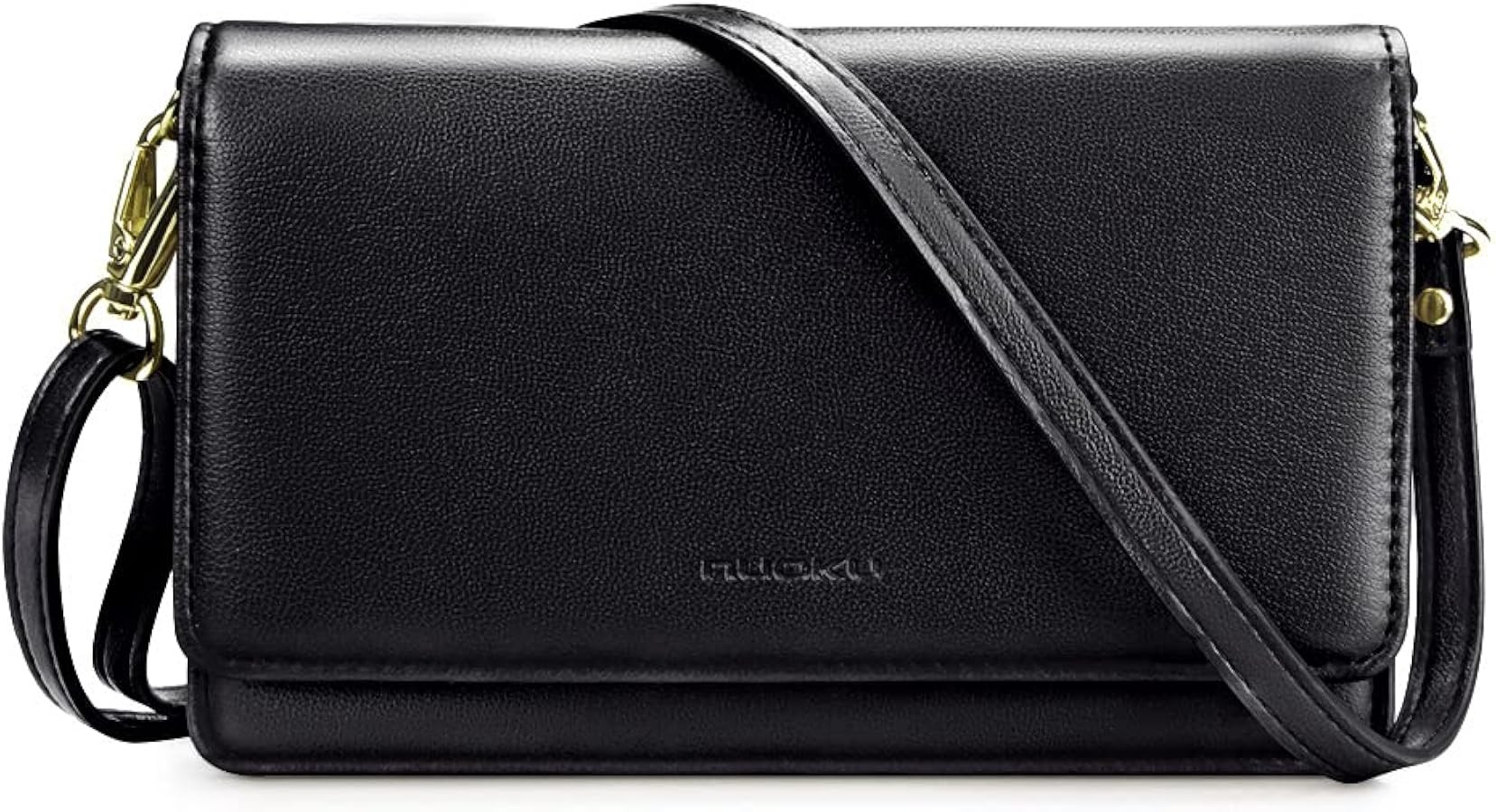nuoku Crossbody Bag for Women Cellphone Little Purse with Credit Card Slots Lightweight Leather W... | Amazon (US)