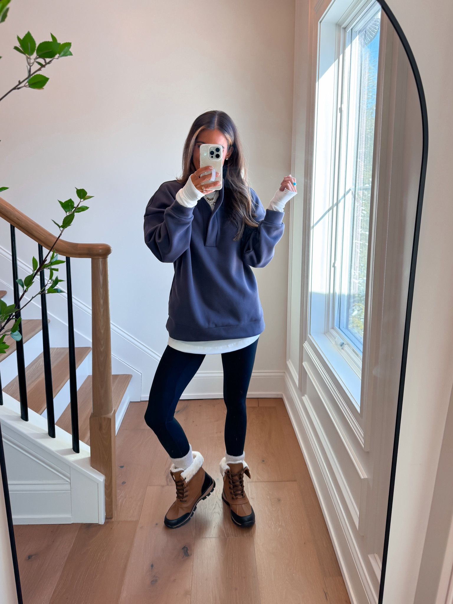 Wearing a medium pullover, small tunic tee and xsmall leggings 

#LTKFindsUnder50 #LTKFindsUnder100 #LTKActive