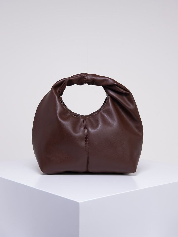 Bolsa hobo médio fashionable alça superior para diário | SHEIN