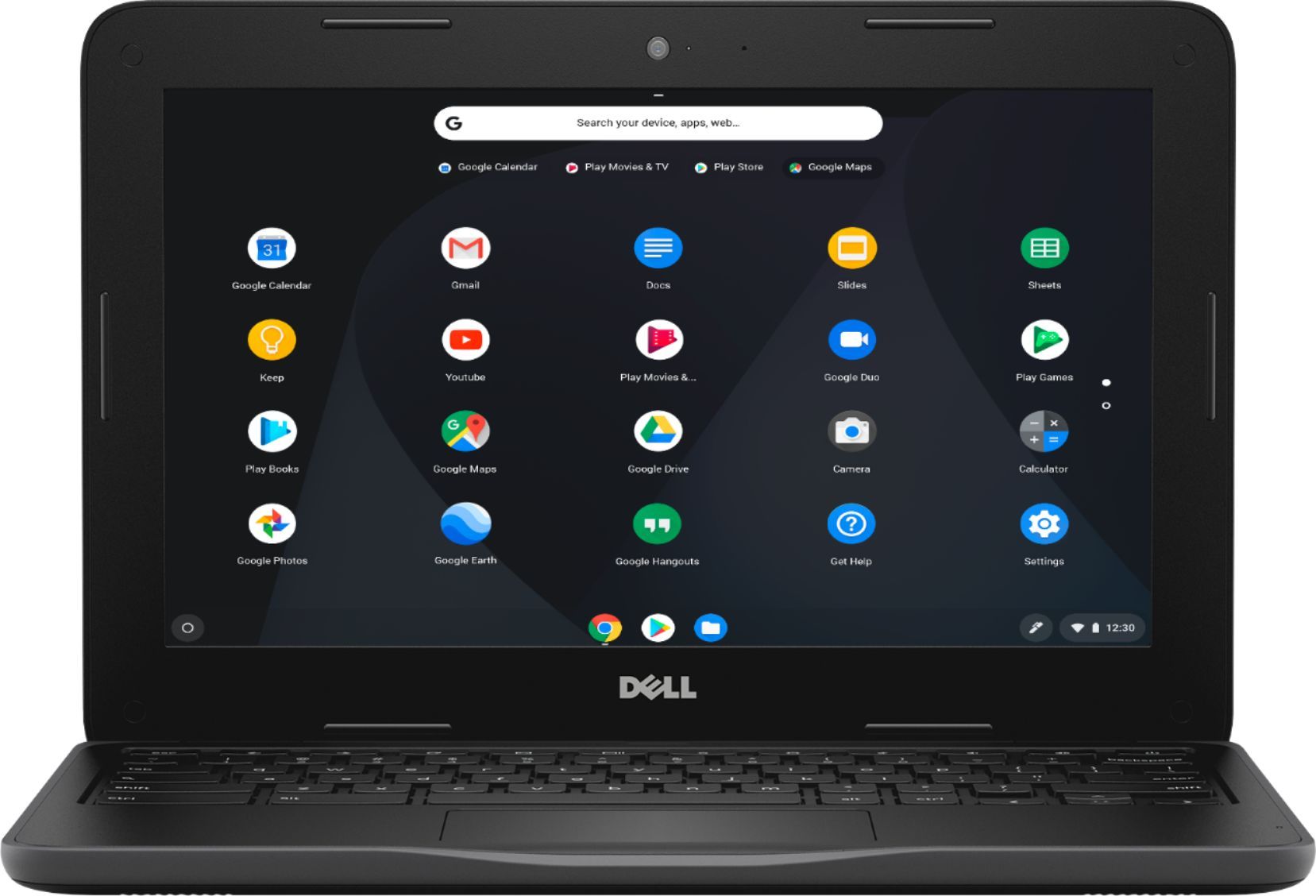 Dell 11.6" Chromebook Intel Celeron 4GB Memory 16GB eMMC Flash Memory Black C3181-C871BLK-PUS - B... | Best Buy U.S.