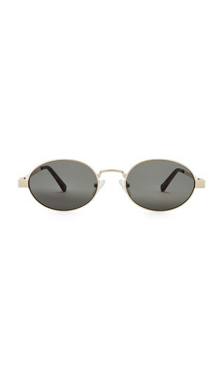 Poseidon Deux Sunglasses in Gold Khaki Mono | Revolve Clothing (Global)