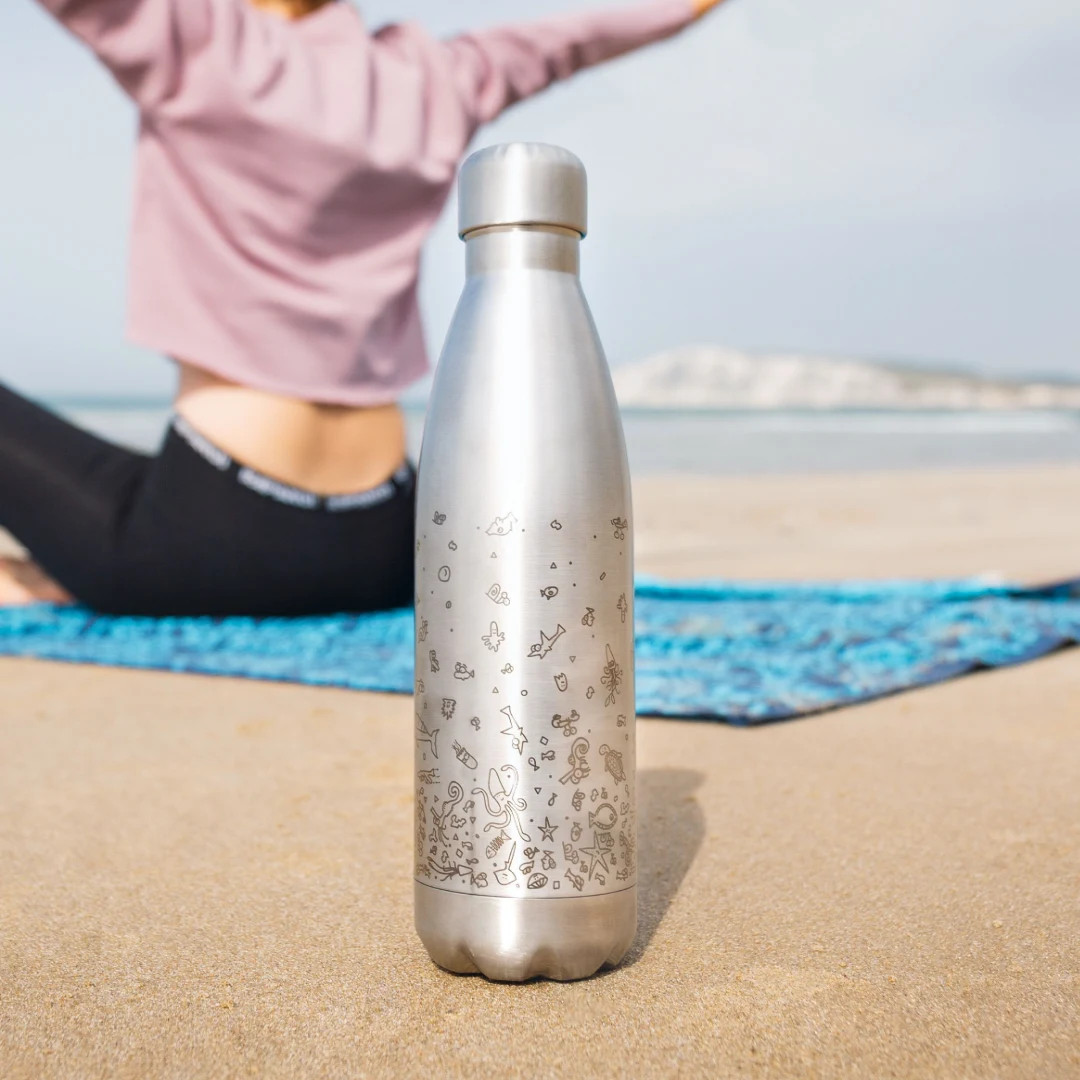 Reusable Marine Water Bottle | Rapanui Clothing