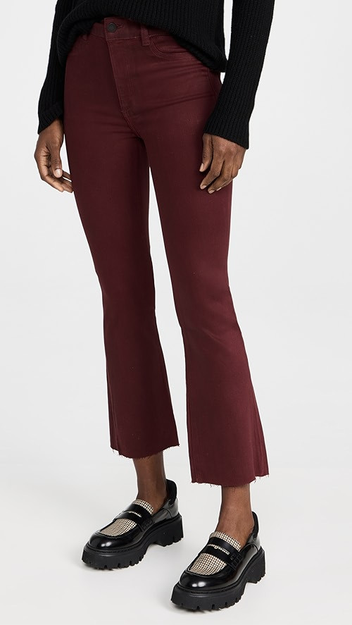 DL1961 Bridget Boot High Rise Instasculpt Crop Jeans | SHOPBOP | Shopbop