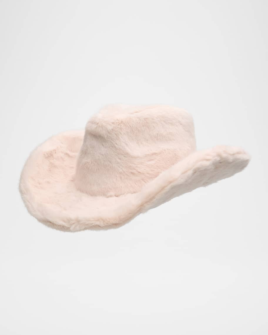 Jocelyn Faux Fur Cowboy Hat | Neiman Marcus