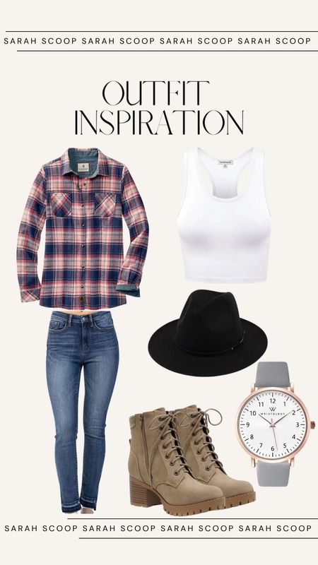 Fall flannels are back! Grab your favorite flannel and booties. This fit is perfect to add to your everyday look!

#LTKSeasonal #LTKstyletip #LTKfit